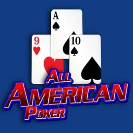 All American Poker slot logo by RTG (Reel Time Gaming) at Priced Up CasinoAll American Poker