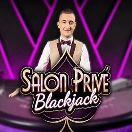 Blackjack Salon Privé casino game by Ezugi – featured logo at Priced Up Casino