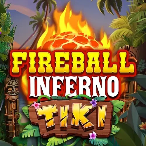 Fireball Inferno Tiki logo by NetEnt Priced Up Casino