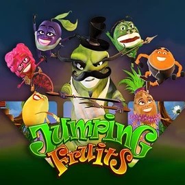 Jumping Fruits logo – Slots by Wazdan at Priced Up Casino