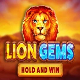 Lion Gems Hold and Win logo by Playson at Priced Up CasinoLion Gems Hold and Win