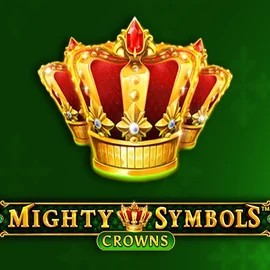 Mighty Symbols Crowns logo by Wazdan at Priced Up Casino