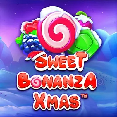 Sweet Bonanza Xmas Slot slot logo by Pragmatic Play at Priced Up Casino