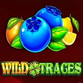 Wild Traces logo by Amusnet Interactive at Priced Up Casino